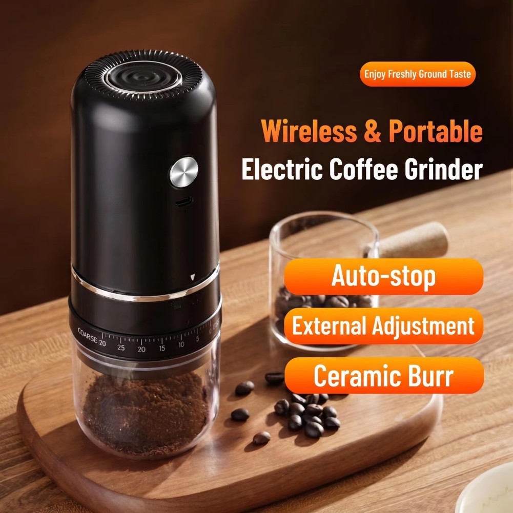 Burr Hand Grinder - Moedor Elétrico de Grãos de Café