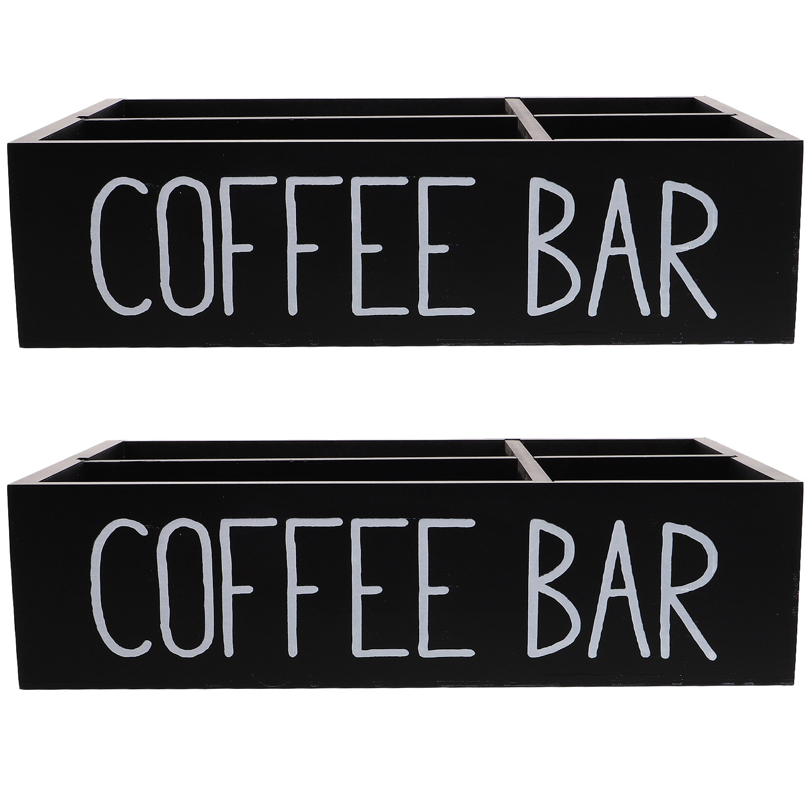 2 unidades de organizador para - Coffee Tea Sugar avaliação e preço