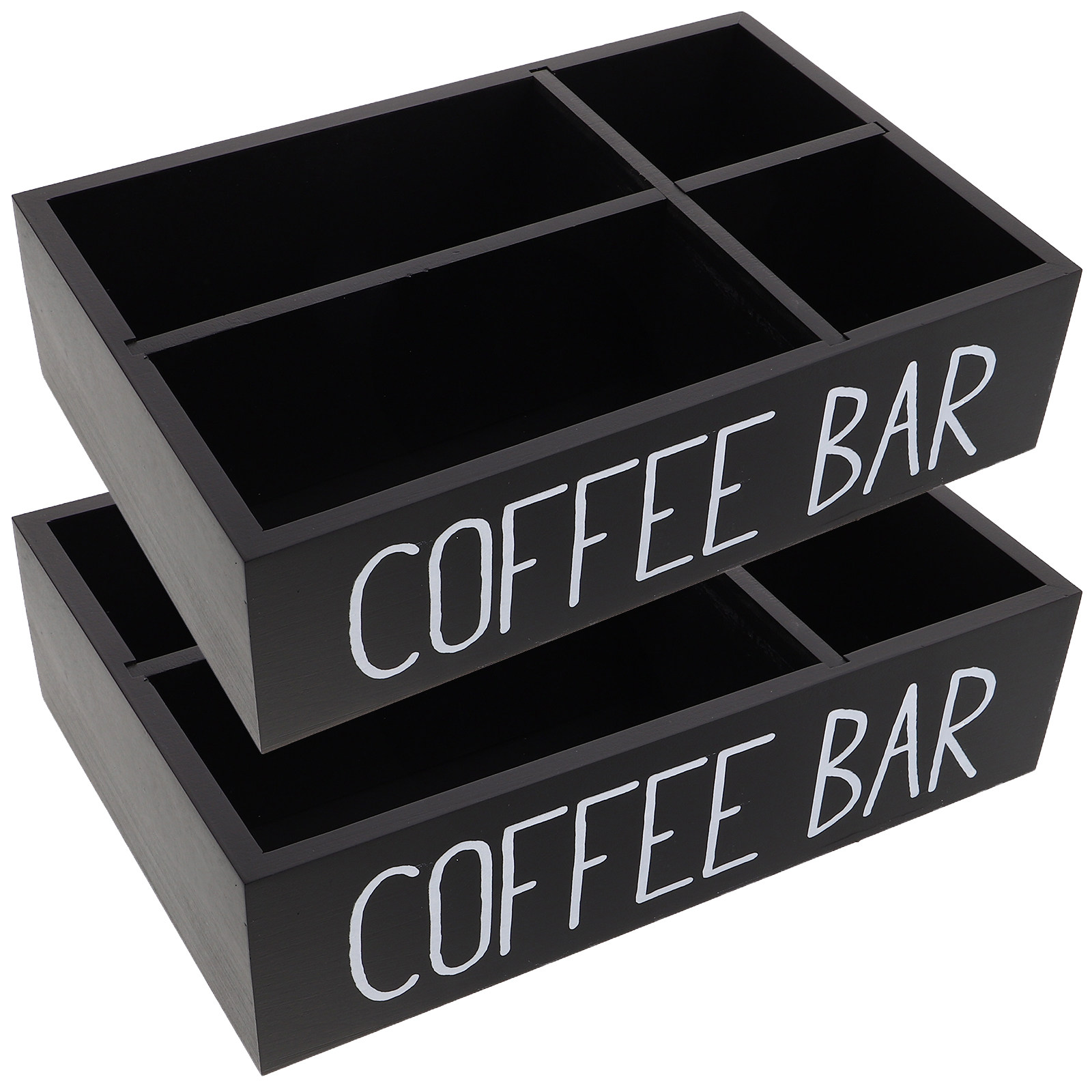 2 unidades de organizador para - Coffee Tea Sugar avaliação e preço