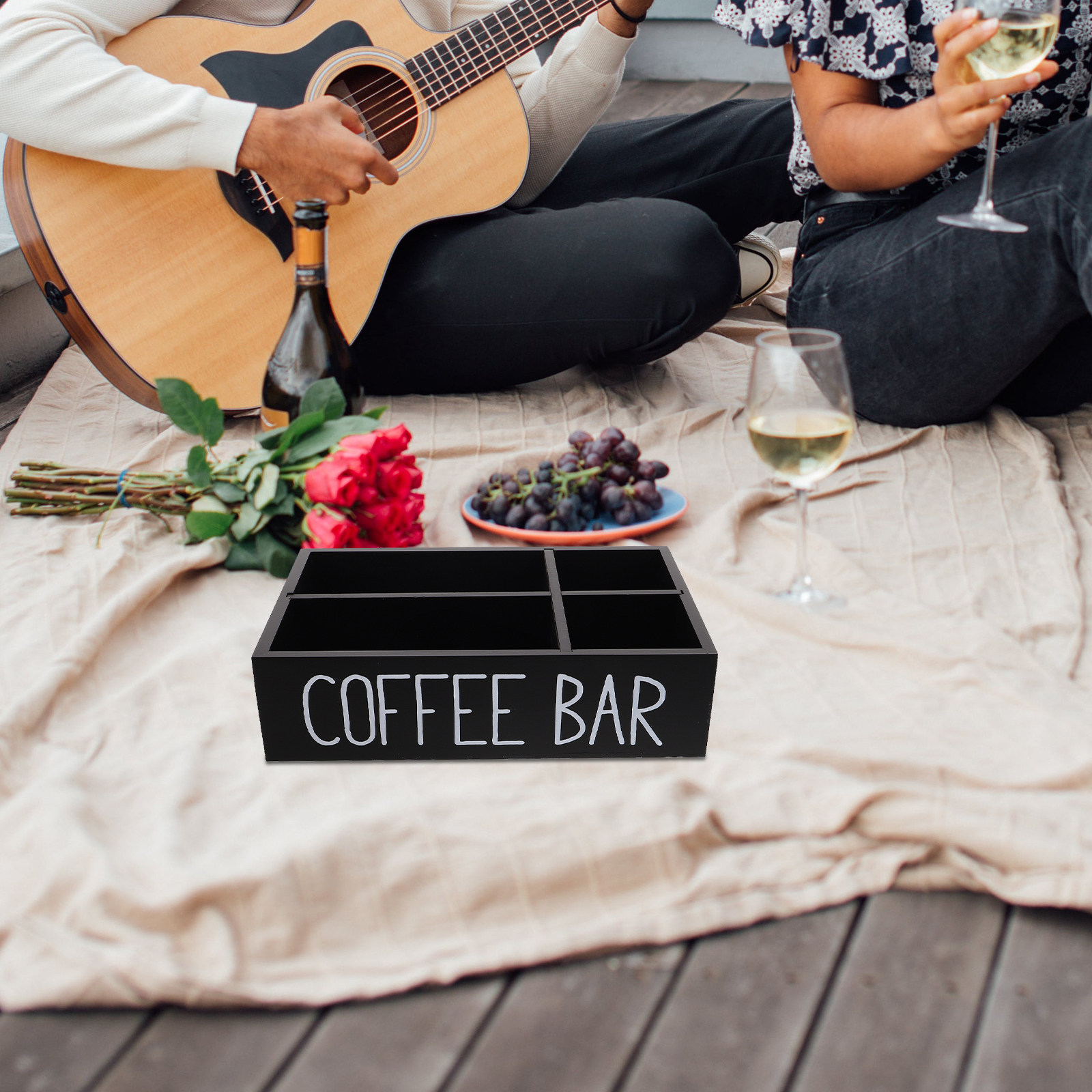 2 unidades de organizador para - Coffee Tea Sugar avaliação e preço