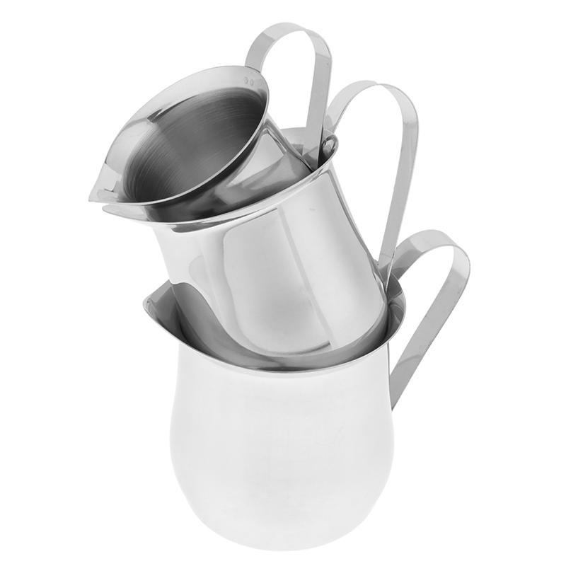 Jarra de Aço Inoxidável para C - Barista Milk Jug avaliação e preço