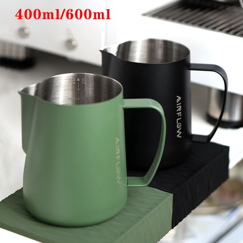 400ml/600ml de aço inoxidável  - Barista Milk Jug avaliação e preço