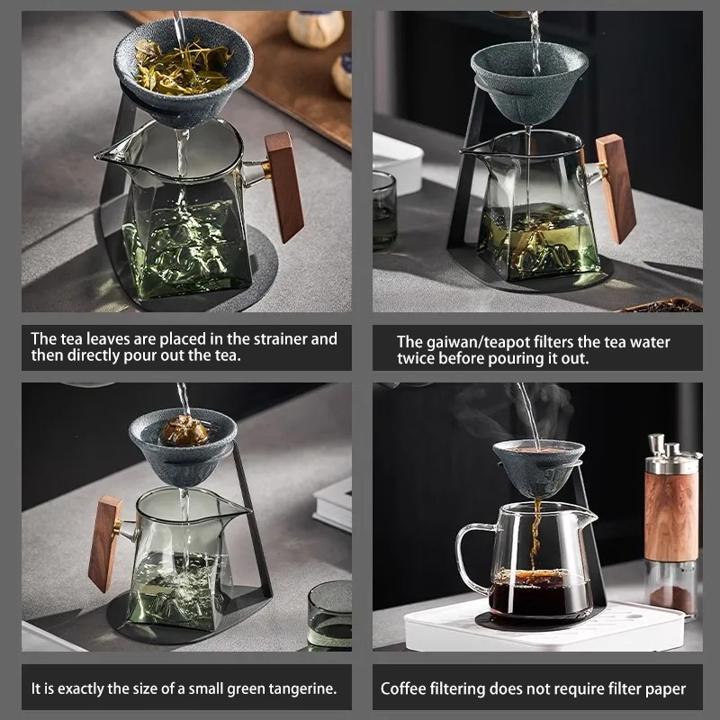 Conjunto de Filtros de Chá Cer - Coffee Tea And Sugar Set avaliação e preço