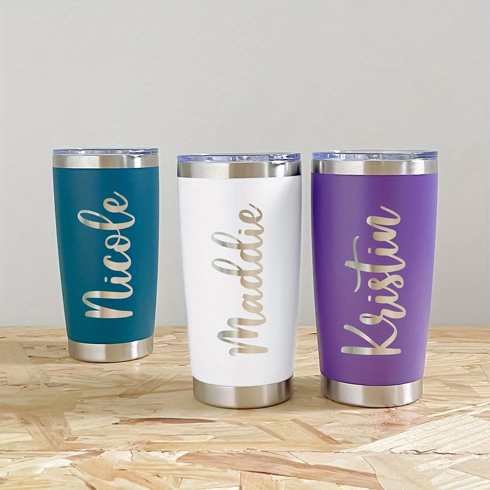 Copo Térmico de Aço Inoxidável - Coffee Tea Name avaliação e preço