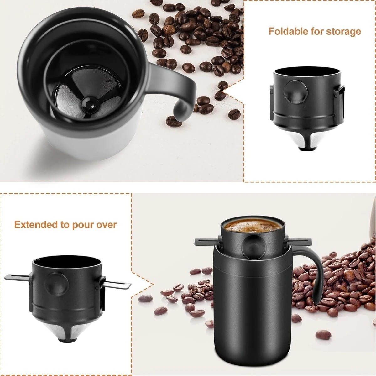 Caneca de Café em Aço Inoxidáv - Xbloom Coffee Tea avaliação e preço